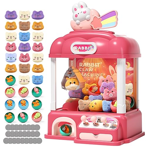 55 PCS Kids Claw Machine with Lights Sound A647