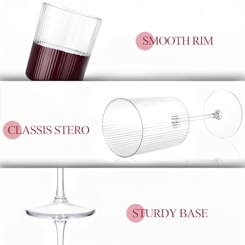 24 Pack 6oz Clear Ribbed Plastic Champagne Flutes L60813