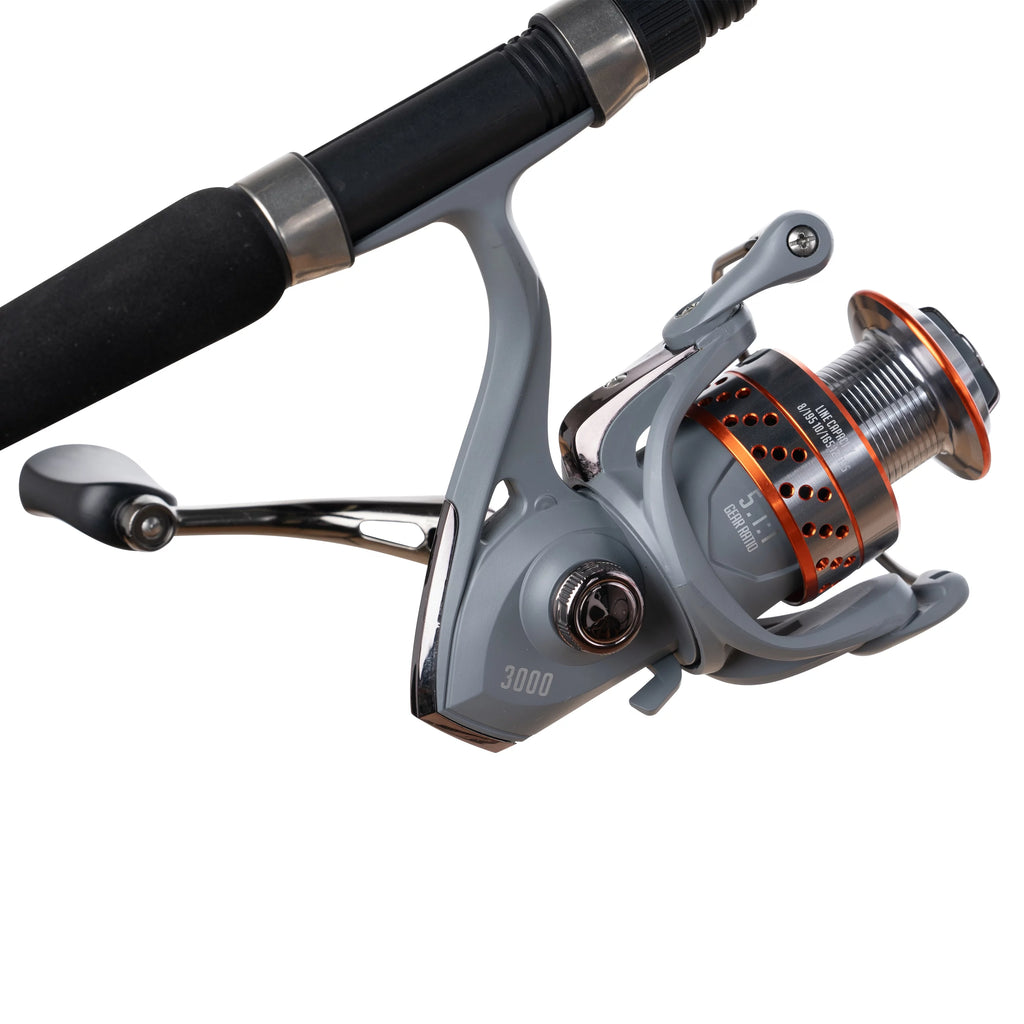 Spinning Rod & Reel Fishing Combo 6ft 6in J433