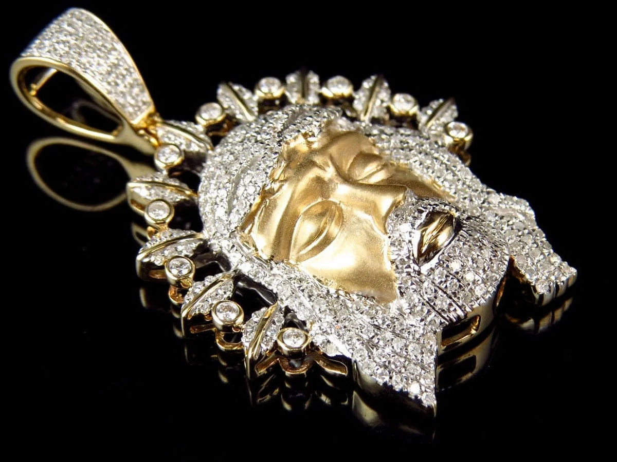 Yellow Gold Diamond Pendant J443144