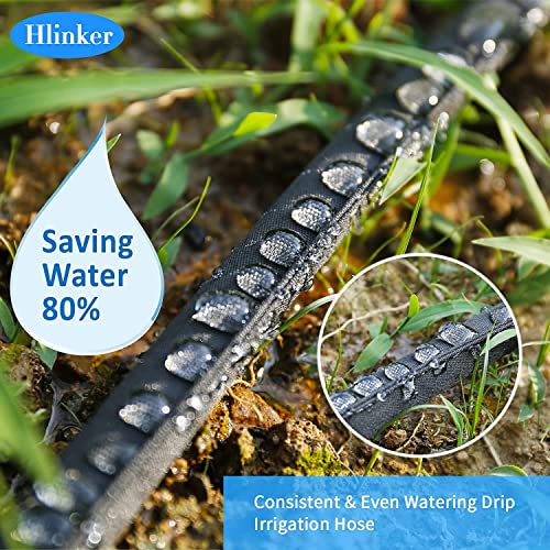 Flat Soaker Hose 100 ft with Stake O3388