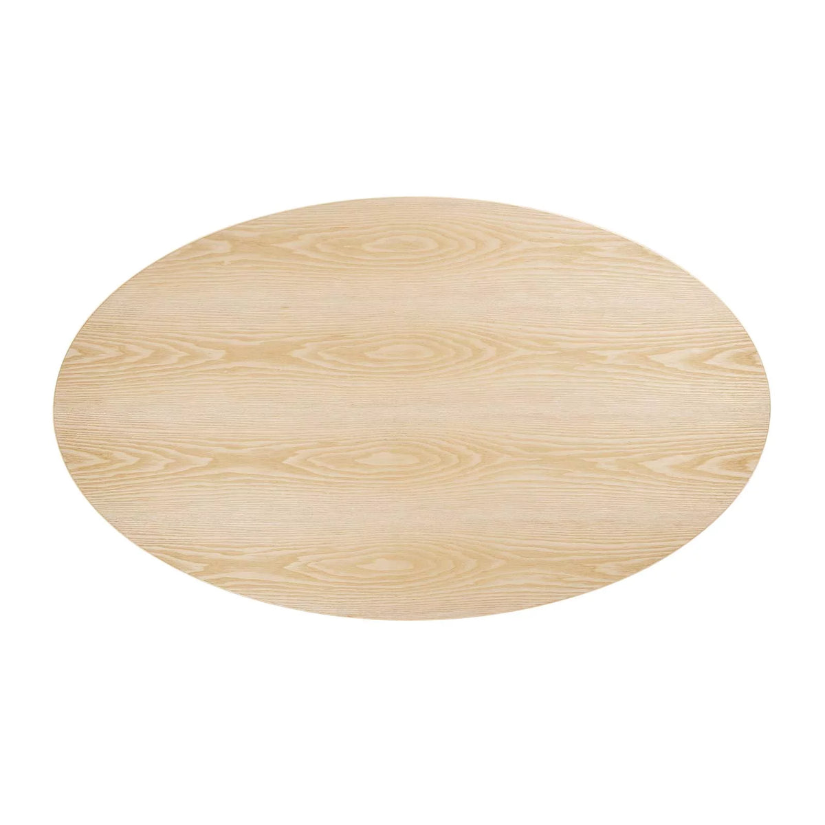 60" Oval Natural Wood Grain Dining Table K36190