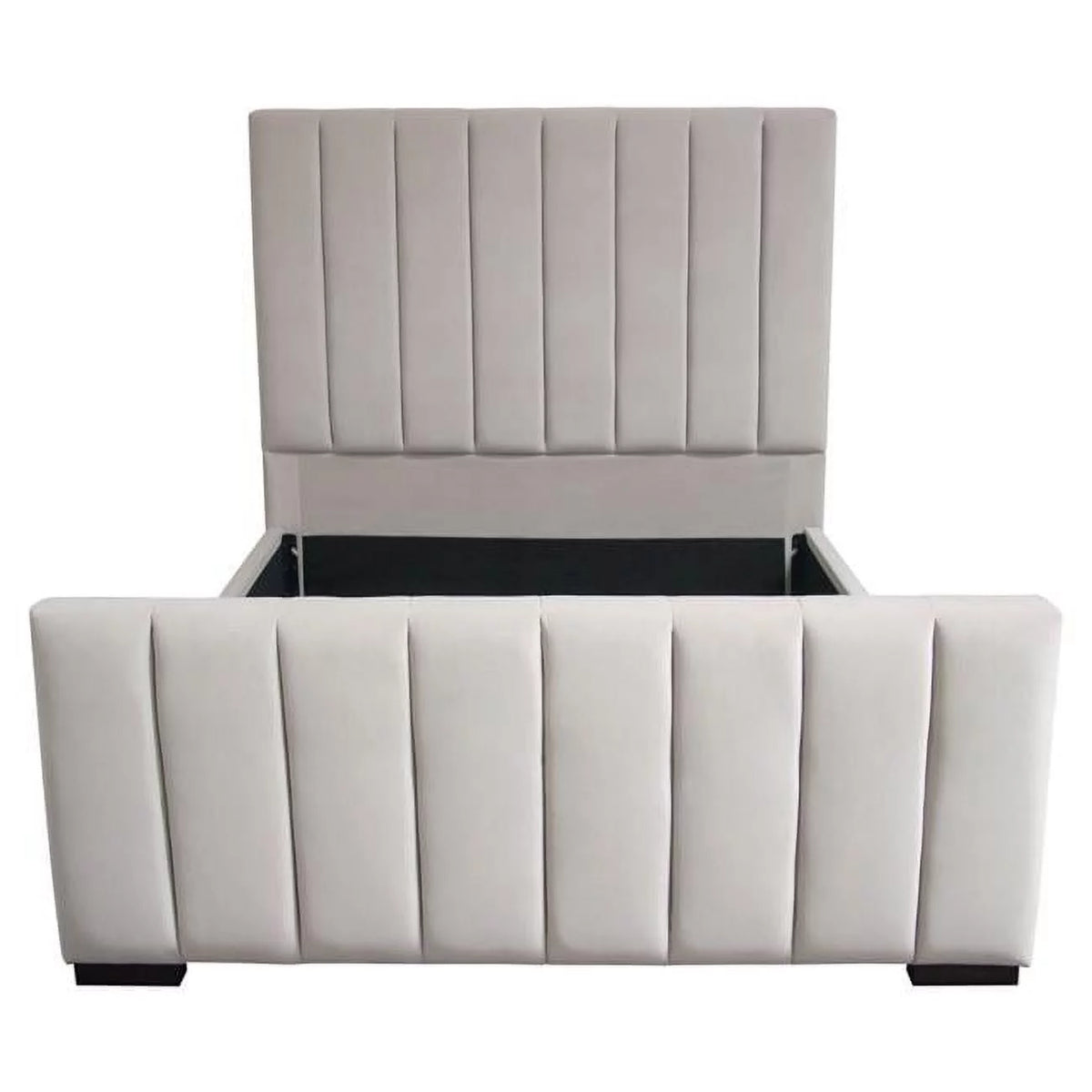 Vertical Channel Tufted Eastern King Bed H624986