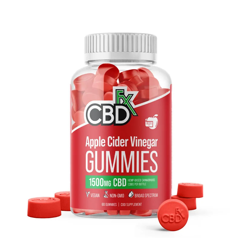 Apple Cider Vinegar CBD Gummies 1500mg B40992