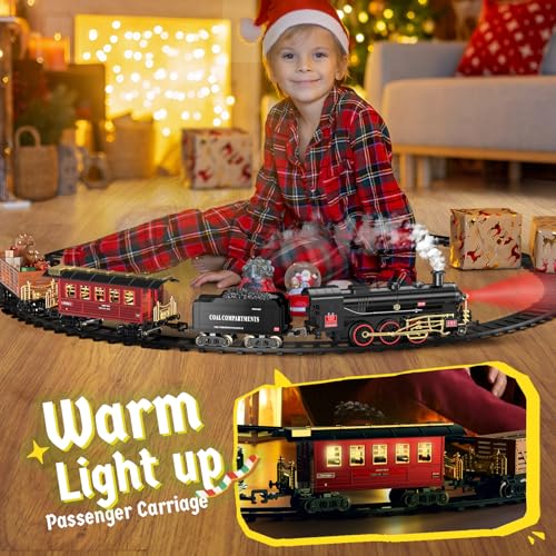 Alloy Toy Train with Lights & Sound F20741