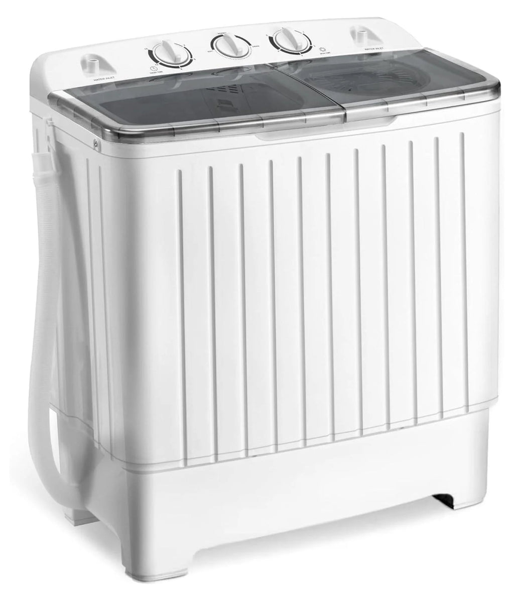 Portable Mini Tub Washer and Dryer Combo 20 lbs Black I41220