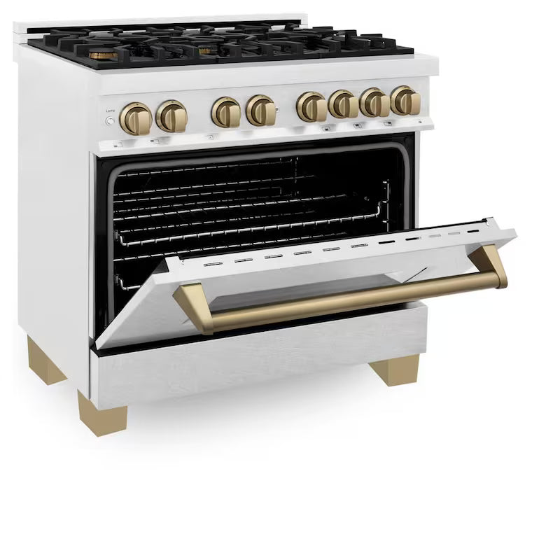36 in. 6 Burner Dual Fuel Range Stainless Steel G3855