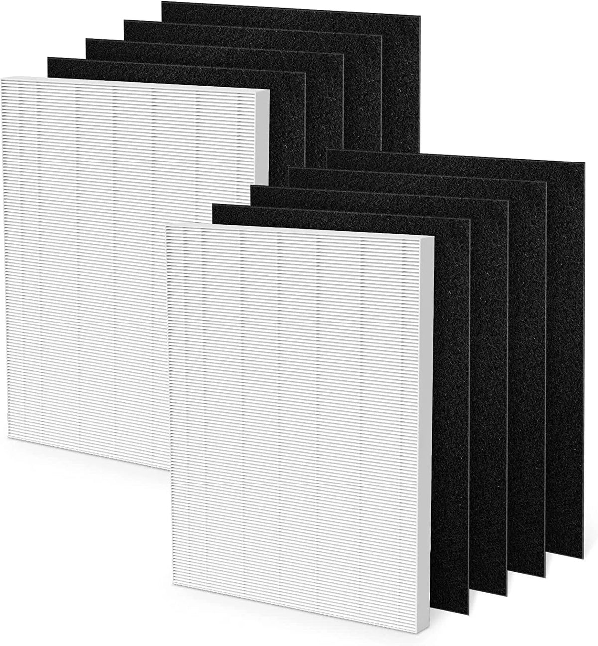 2 Pack Replacement True HEPA Size 21 Filters Plus 8 Carbon Pre-Filters W939701