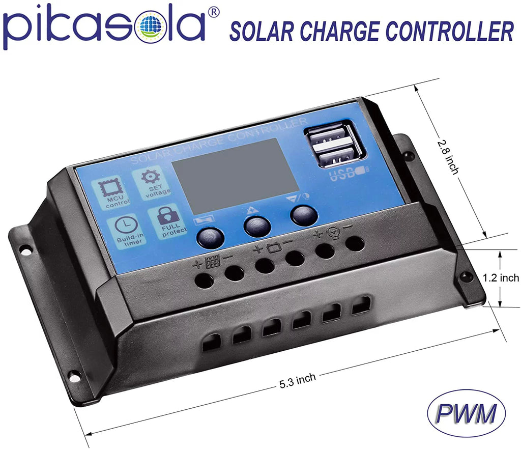 200 Watt 12/24V Monocrystalline Solar Panel Kit K44111