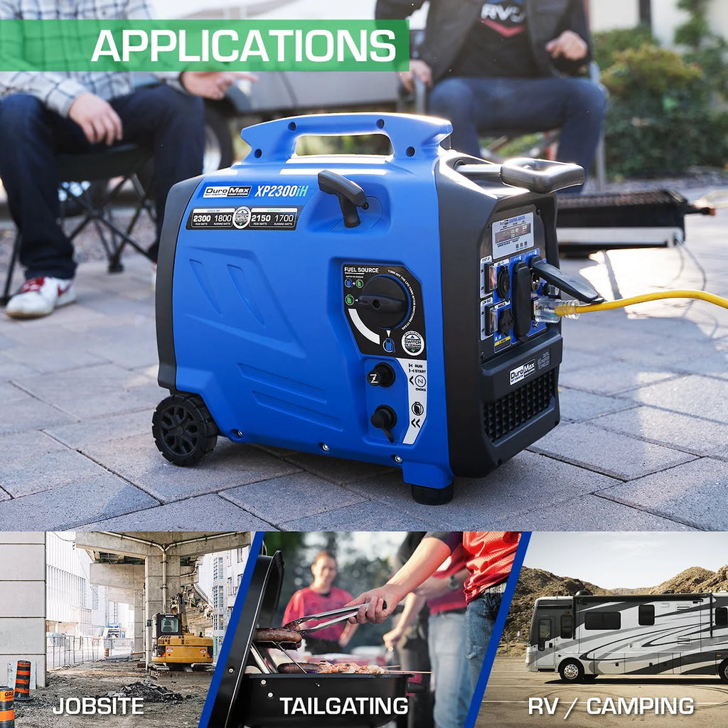 2300 Watt Dual Fuel Inverter Generator with CO Alert R294353
