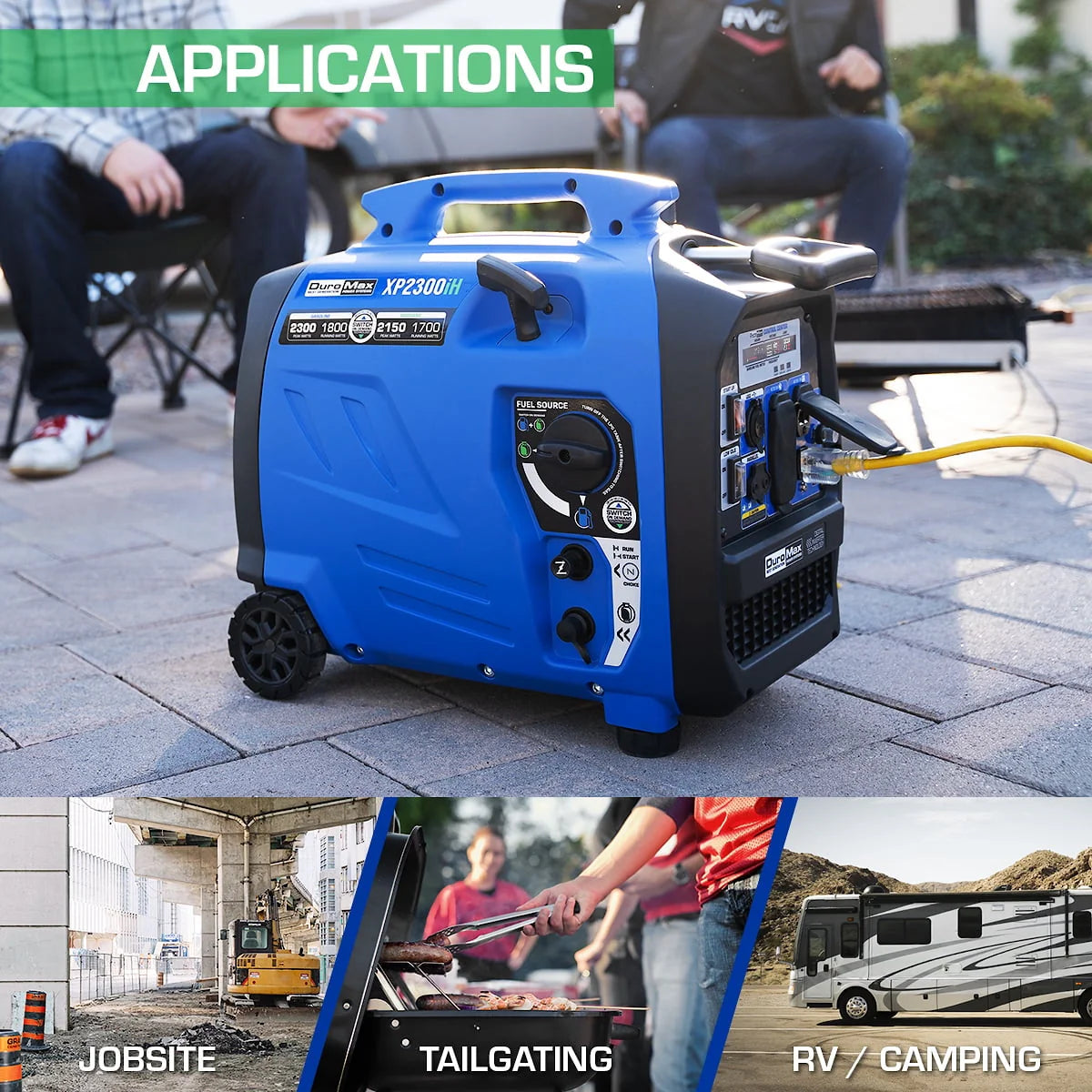 2300 Watt Dual Fuel Inverter Generator with CO Alert R294353