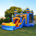 Inflatable Bounce with Two Slides D7187