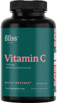 Vitamin C 1000 mg with Rose Hips & Acerola - 180 Capsules S361002