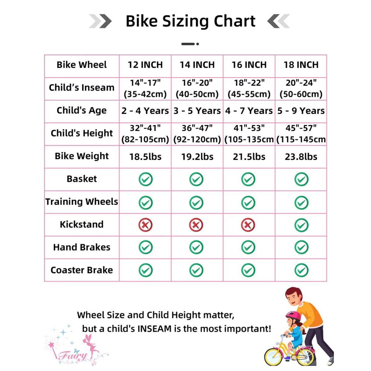 16in Toddler Bicycle with Training Wheels G549772