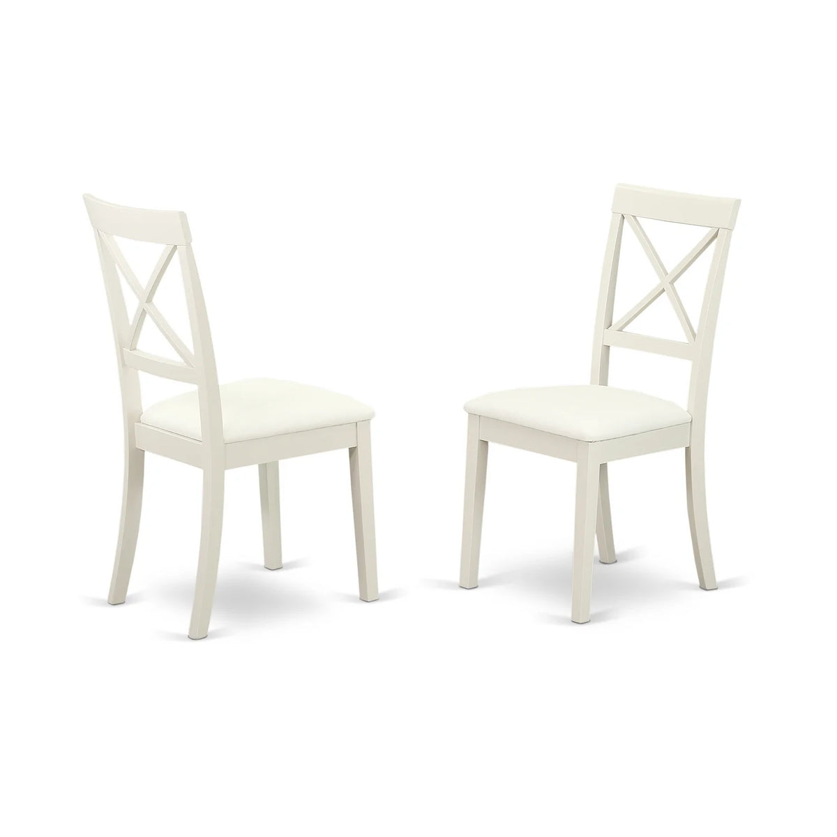 3 Piece Wood Faux Leather Dining Set U4273