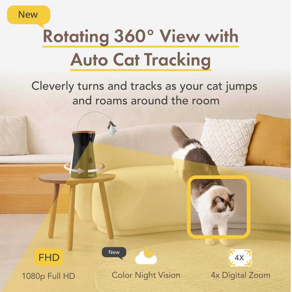 360 View Cat Camera Treat Dispenser U622015