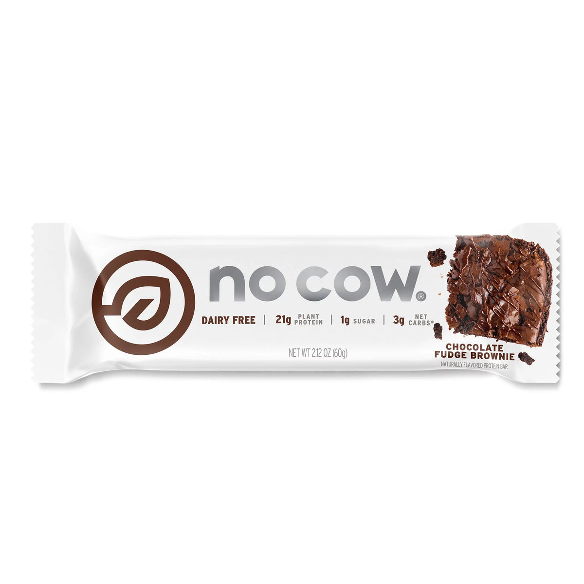 Vegan Protein Bars Chocolate Fudge Brownie Box of 12 P98755
