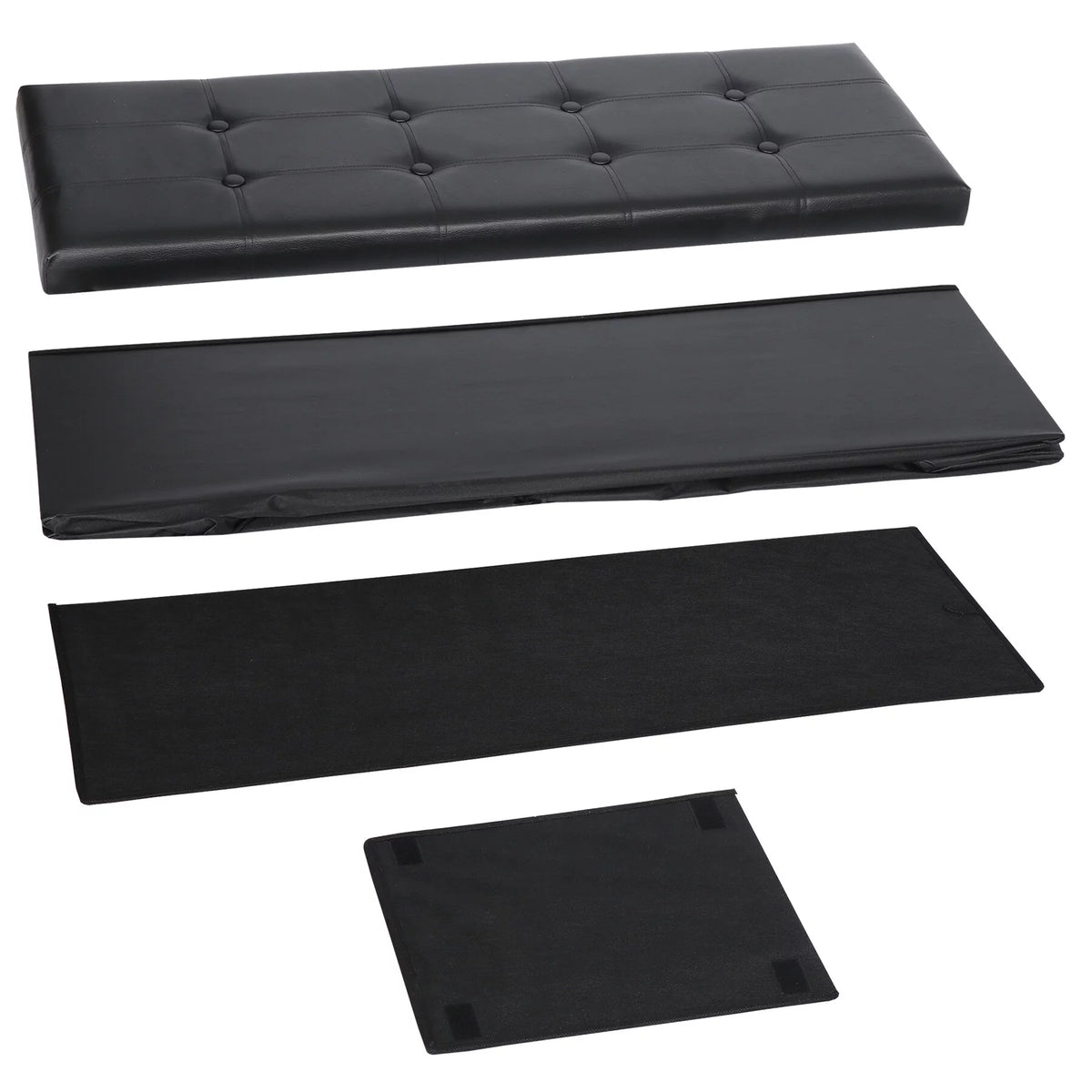 43 Inches Folding Storage Ottoman Bench M182241