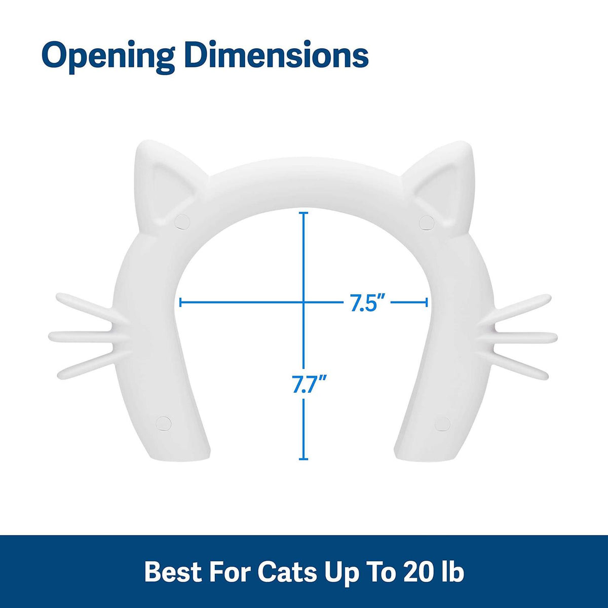 Cat Door Cat Corridor for Interior Doors Q191