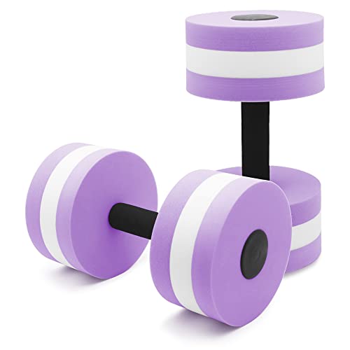 Water Dumbbells 2PCS Foam Barbells C694559