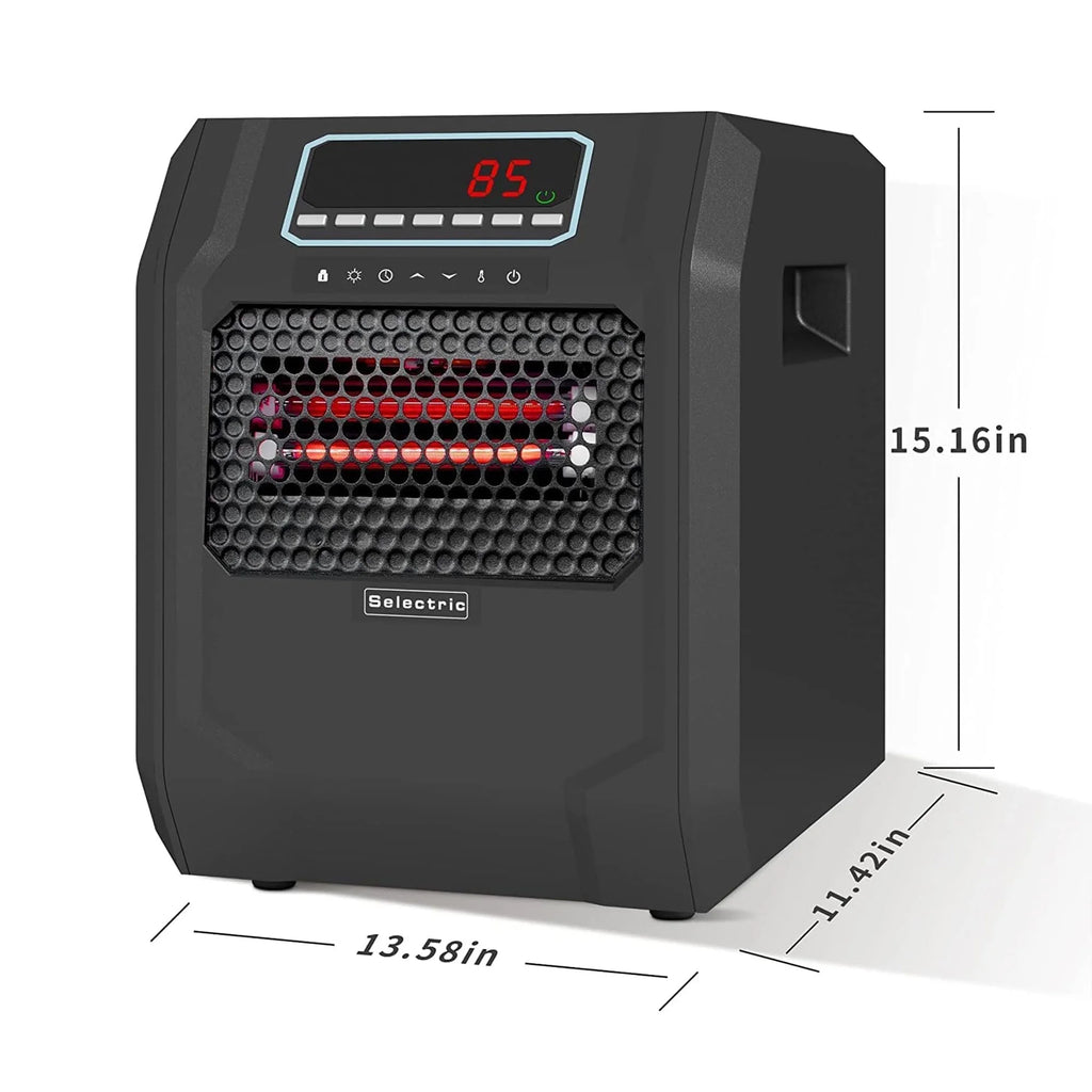 Electric Space Heater with Remote Control (2 Pack) U101936