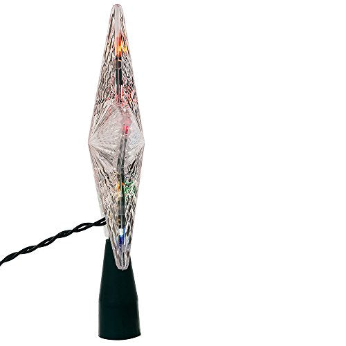 Multi-Colored Crystal Star Treetop V50113