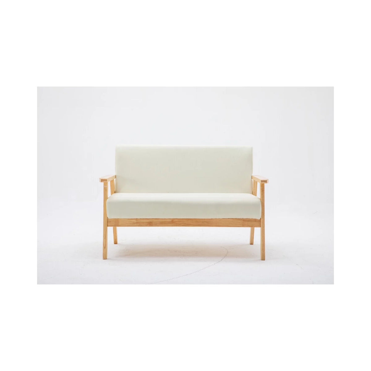 Beige Loveseat and 2 Chair Set K1002