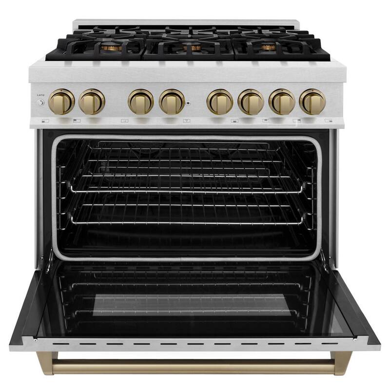 36 in. 6 Burner Dual Fuel Range Stainless Steel G3855