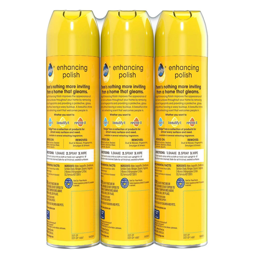 Lemon Furniture Polish 3 pk O439856