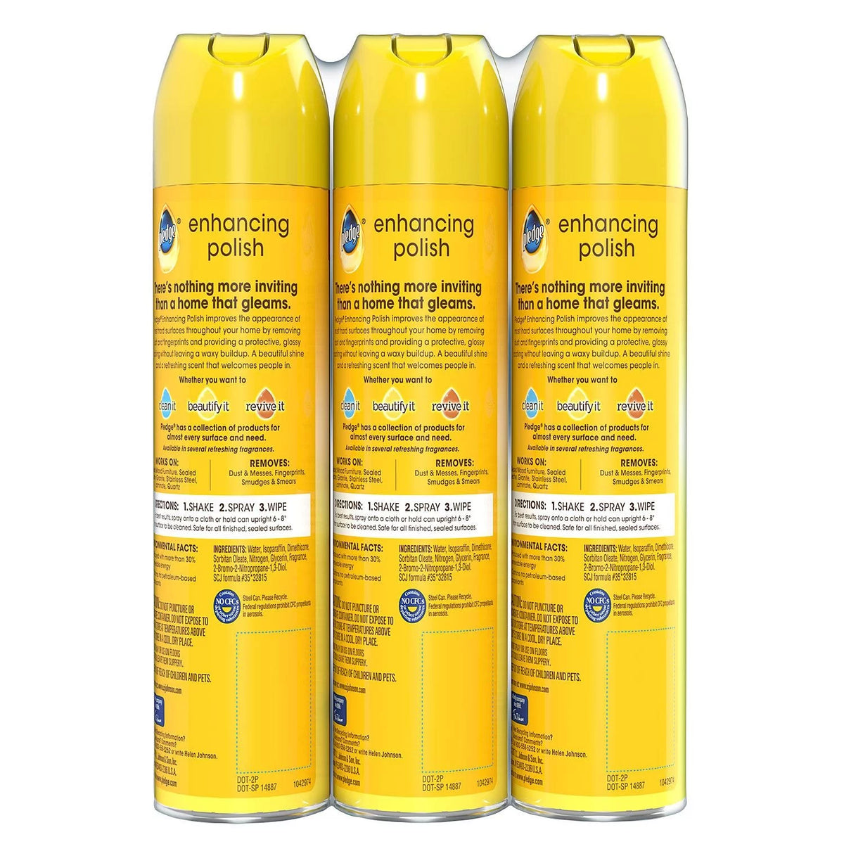 Lemon Furniture Polish 3 pk O439856