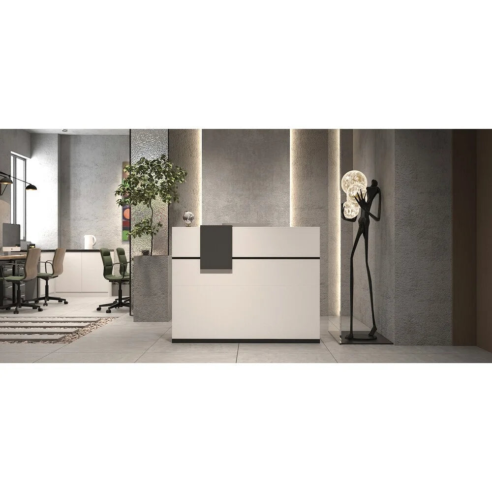 Rectangular Wood Reception Desk F86000