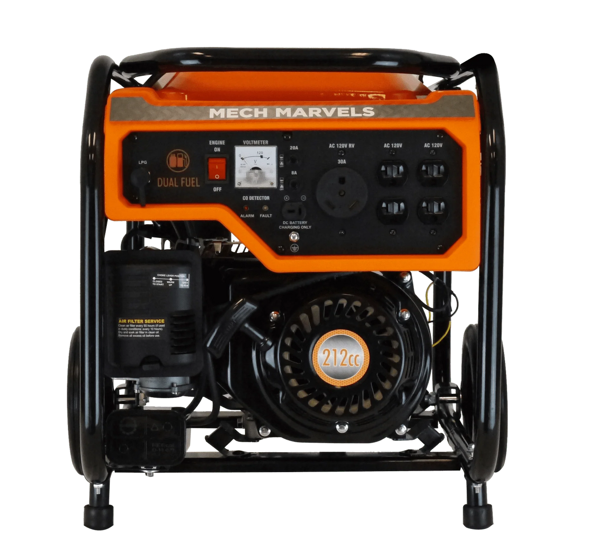 4000 Watt Dual Fuel Portable Generator F223