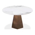 Stone Top Round Dining Table E95640