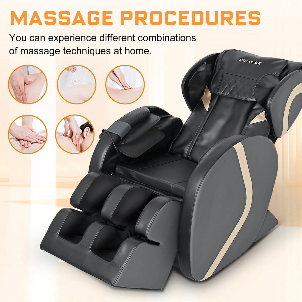 Small Zero Gravity Full Body Massage Chair with Heating and Airbags O9515