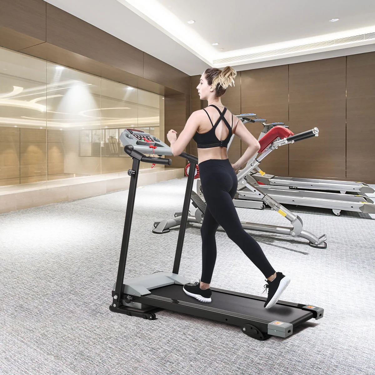 Folding Treadmill with Incline Electric Motorized Running Machine G703