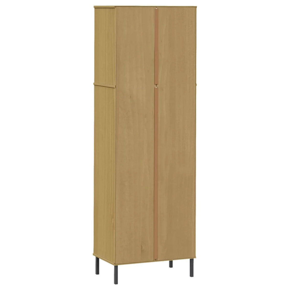 Pine Wood Bookcase with 2 Drawers and 4 Compartments I51536