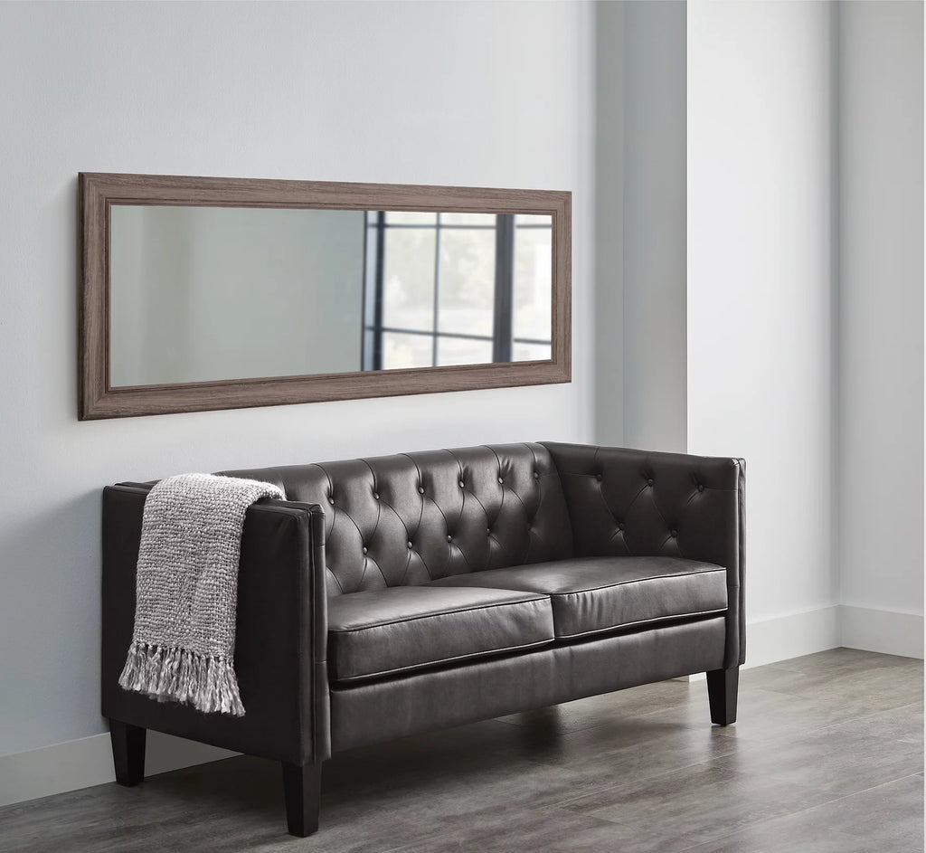 27 x 70 Rectangular Full Length Gray Mirror L8702