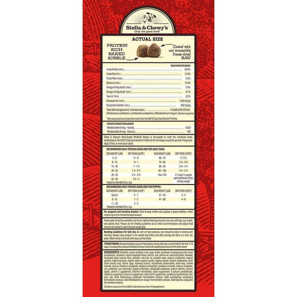 Raw Coated Dog Kibble Whitefish D53733