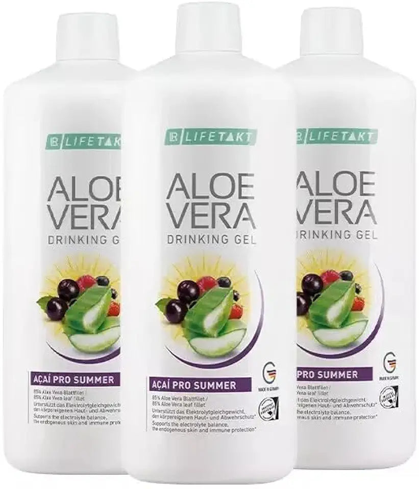 Aloe Vera Drinking Gel Acai Set of 3 A808