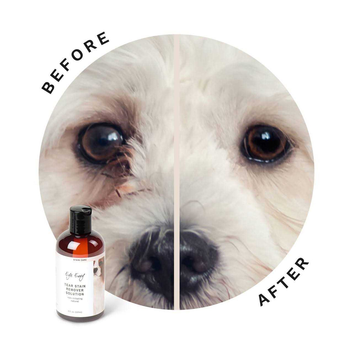 Tear Stain Remover Solution for Dogs F7451