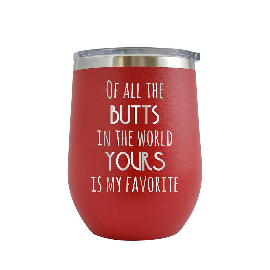 Engraved 12 oz Red Wine Cup U622