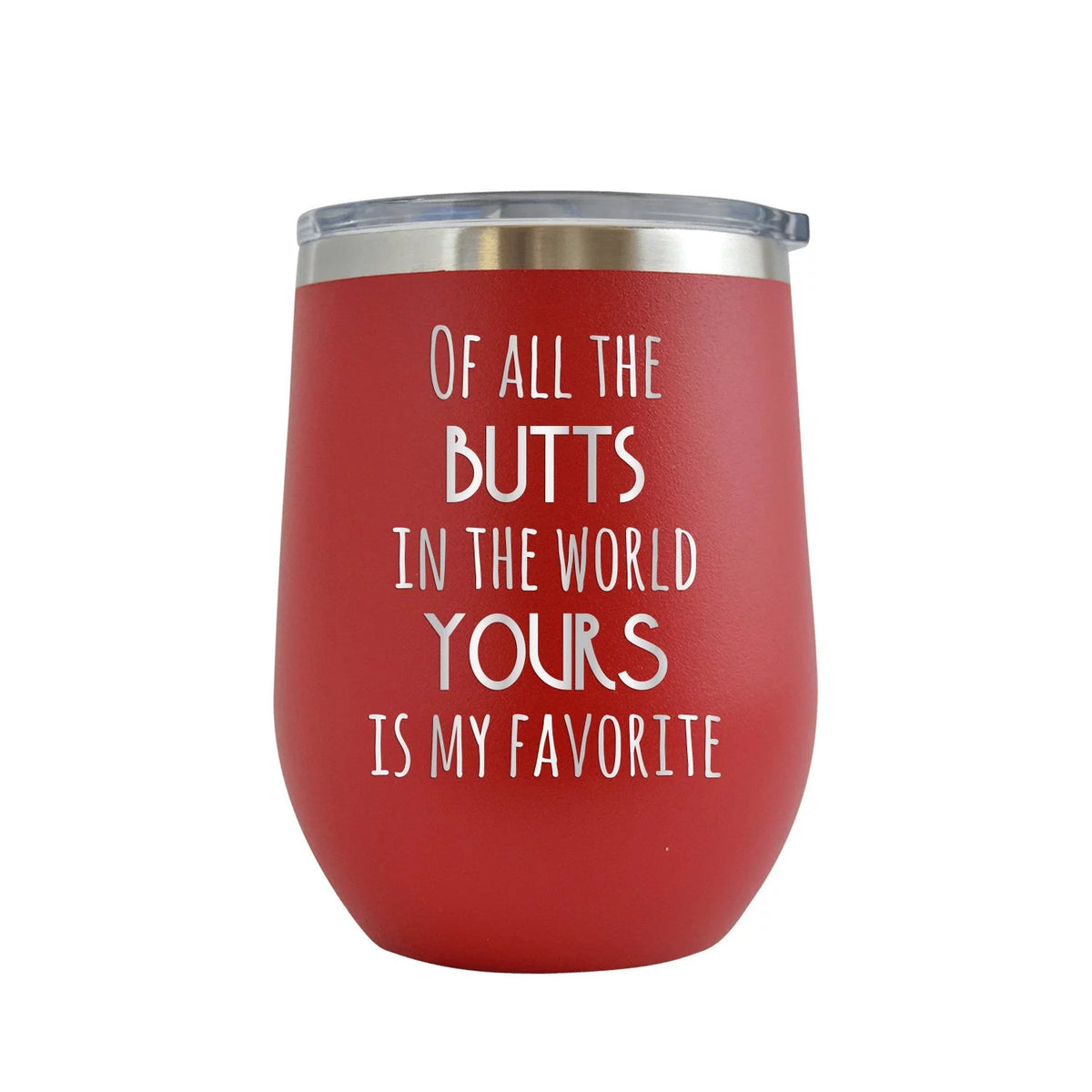 Engraved 12 oz Red Wine Cup U622