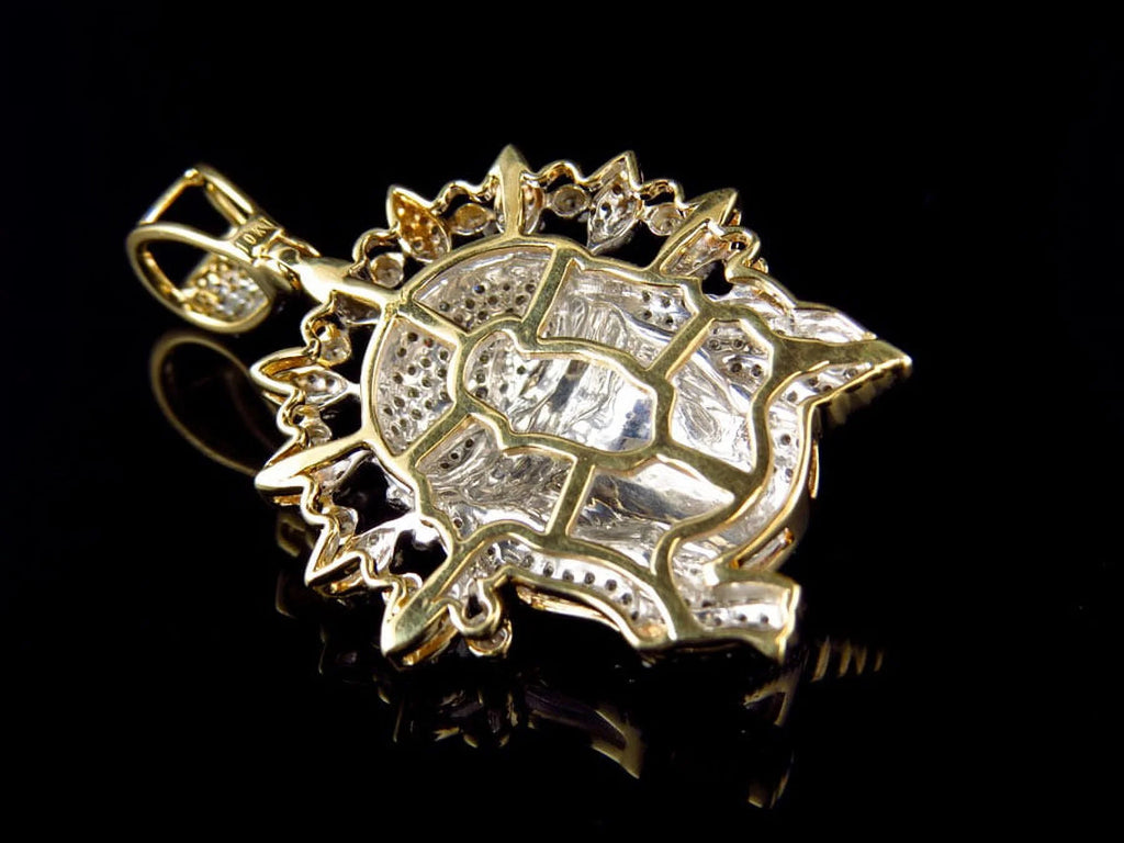 Yellow Gold Diamond Pendant J443144