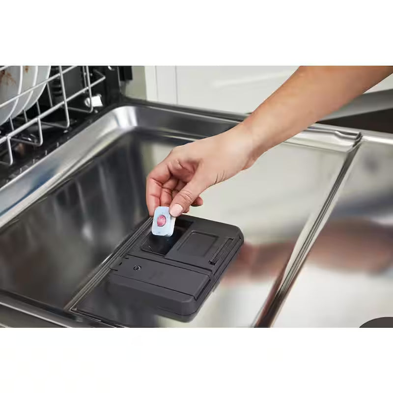 Black Built-In Dishwasher with Stainless Steel Tub W49635