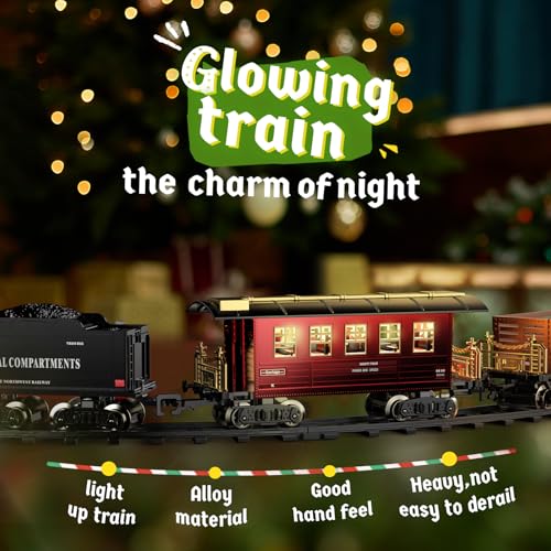 Alloy Toy Train with Lights & Sound F20741