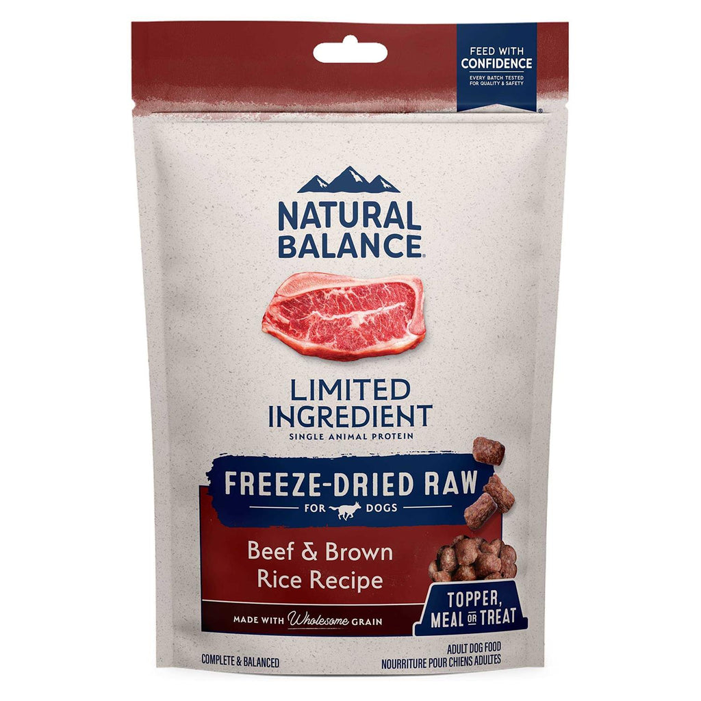 Limited Ingredient Beef & Brown Rice Freeze-Dried Dog Food Q128372