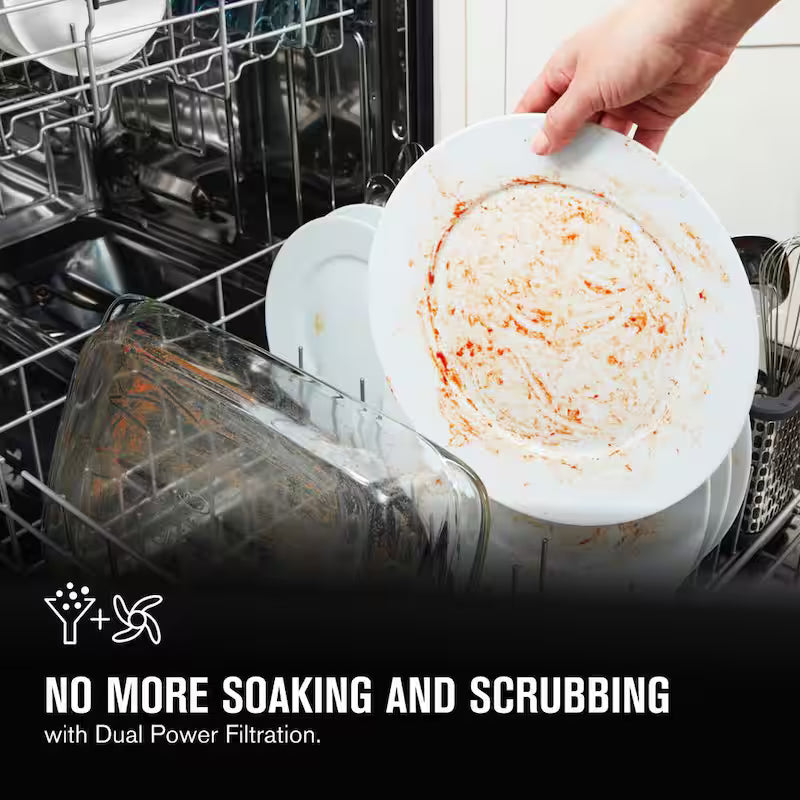 Built-In Tall Tub Dishwasher with Dual Power Filtration, 50 dBA N3072