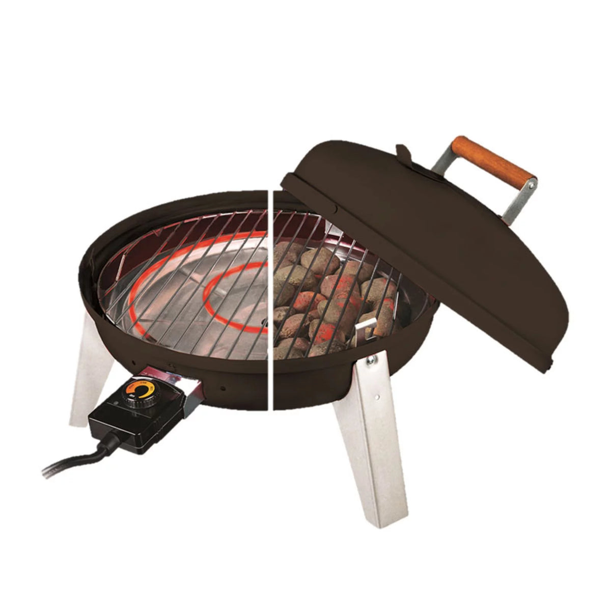 Black Dual-Fuel Grill Y40985