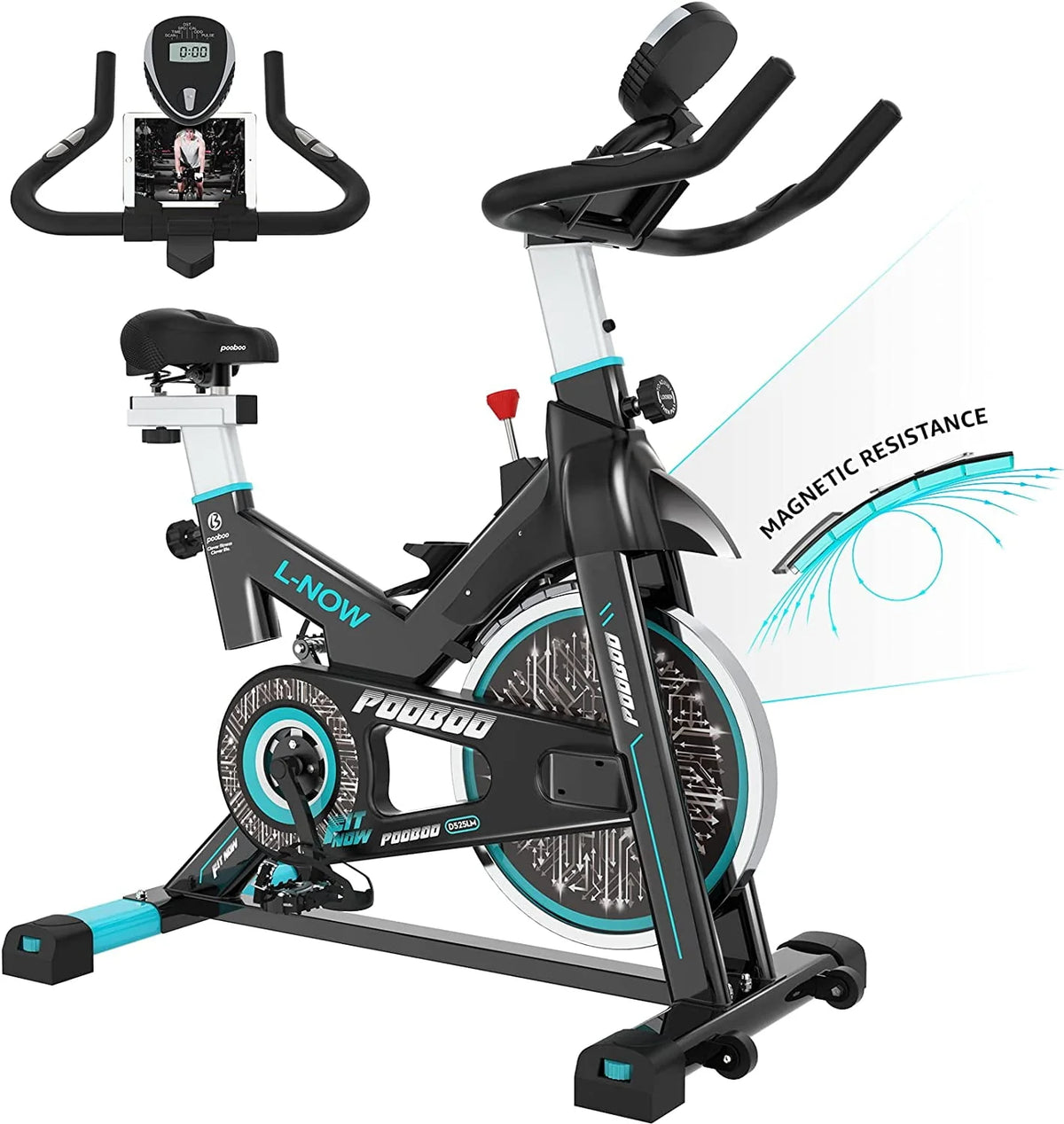 Magnetic Resistance Indoor Cycling Bike S41029