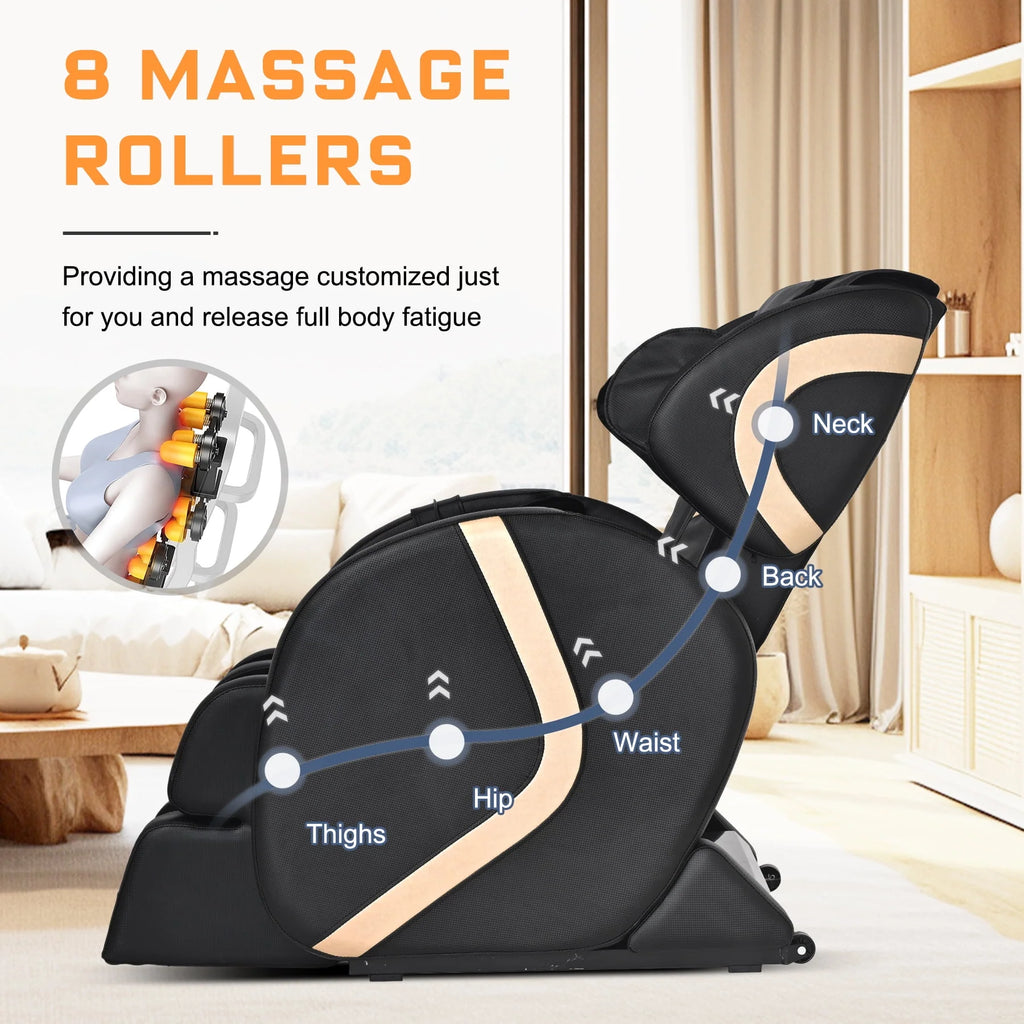 Small Zero Gravity Full Body Massage Chair with Heating and Airbags O9515